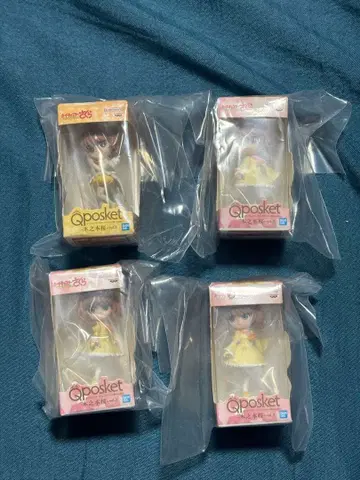 카드캡터 사쿠라 Qposket 가챠 4개 세트