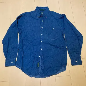Gitman Bros. 데님 코튼 긴팔 셔츠 S