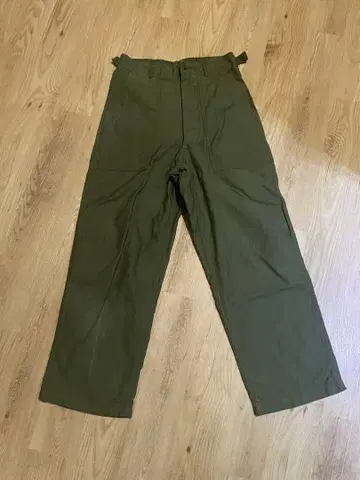 60s 빈티지 밀리터리 US ARMY OG107 베이커 팬츠