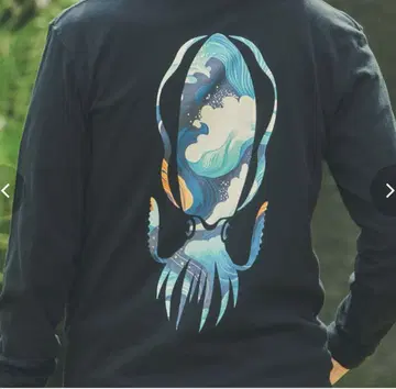 YAMASHITA x I.F.CAORI COSMIC INK L/S TEE