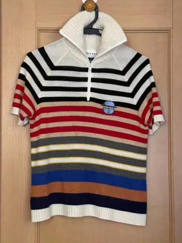 피콜리노 클럽 반팔 니트 스웨터