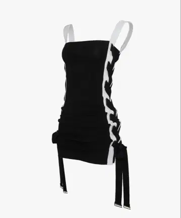 theredthread S contrast jersey dress