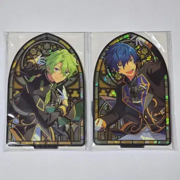 토모에 히요리 사자나미 쥰 꽃 창문 아크릴 스탠드 세트