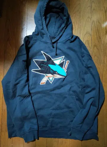 산호세 샤크스 후디 후드티 2XL 수입 빈티지 후드티
