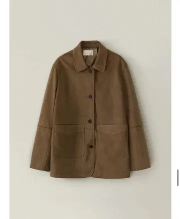 [ 새상품 ] OHOTORO Henry Suede Jacket beige