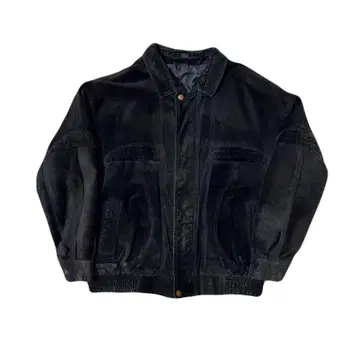 No Brand 가죽 스웨이드 자켓 천연 가죽