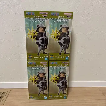 원피스 메가 월드 컬렉터블 피규어 -패시피스타- 4개 세트