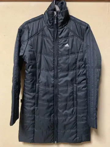 [ 미사용 ] adidas CLIMAPROOF 벤치 코트 M 사이즈 블랙