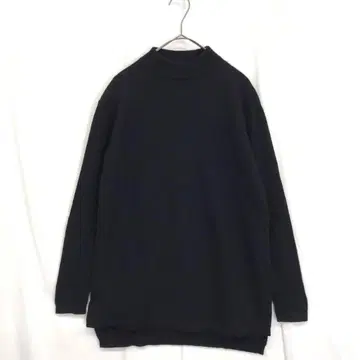 PoshAlma : 캐시미어 100% 모크넥 니트 스웨터 S