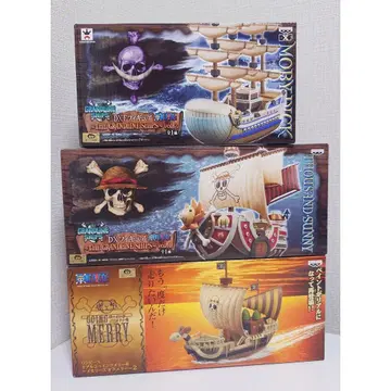 원피스 멜리호 써니호 모비딕호 피규어 3개 세트