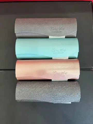 라인 아트 샤르망 안경 케이스 4개 세트