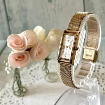 [ 레어 ] VENDOME AOYAMA 반돔 아오야마 렉탱귤라 손목시계