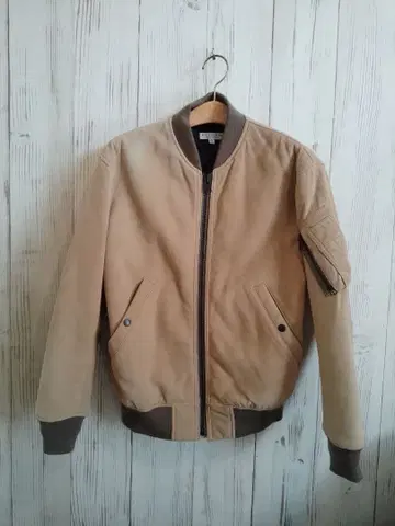 세일 한정판 레어 유나이티드 애로우즈 가죽 스웨이드 MA-1