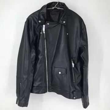 [ 미사용 ] 자라 더블 라이더스 XL 블랙