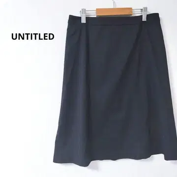 2.01 [언타이틀] 무릎 기장 플레어 스커트 심플 무지 졸업식 졸업