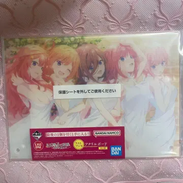 영화 5등분의 신부 ~순회의 궤적~ 라스트 원상 아크릴 보드