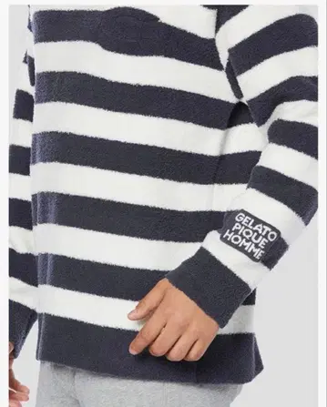 새상품 젤라또피케 HOMME 스트라이프 룸웨어