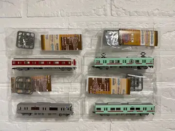 미사용품 [ 철도 컬렉션 ] 4세트 6600계 03형 7050형 3
