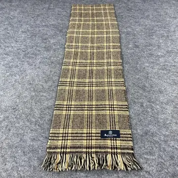 Aquascutum 체크 머플러 브라운