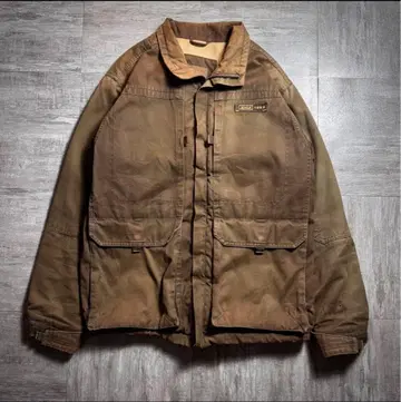 [ 90's ] AIGLE 밀리터리 자켓 빈티지 브라운 L 사이즈