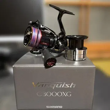 컨디션 최상 SHIMANO 23 Vanquish C3000XG 스피닝 릴
