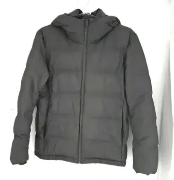UNIQLO 심리스 다운 후드티 자켓 M 올리브 그린