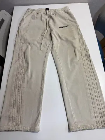 LYFT 빈티지 맨투맨 와이드 라인 팬츠 M