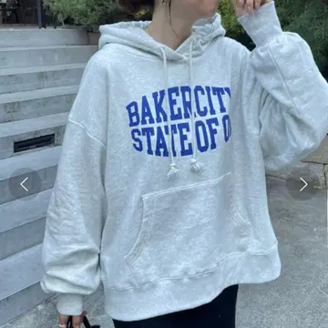 discoat 디스코트 로고 맨투맨 후디 후드티 새상품급