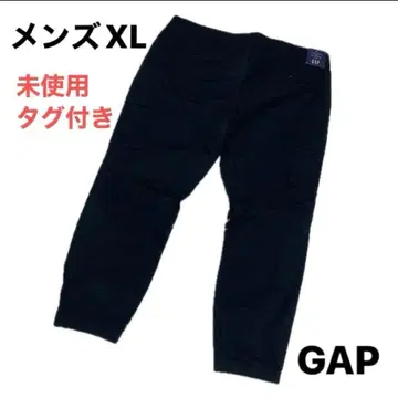 GAP 카고 팬츠 블랙 조거 팬츠 캐주얼 남성용 미사용 XL