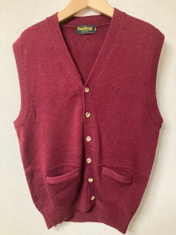 폴 스튜어트 남성용 니트 베스트 L 사이즈(MA 사이즈)