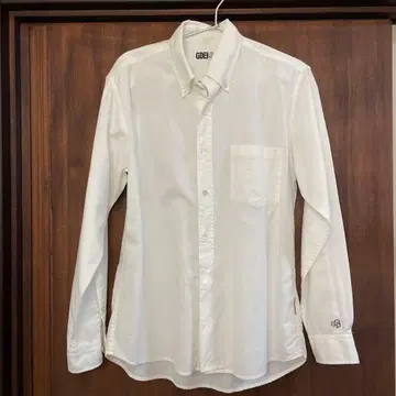 goodenough 화이트 긴팔 옥스퍼드 셔츠 S 사이즈