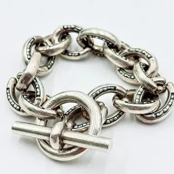 THE LETTERS HORSESHOE BRACELET -LARGE-