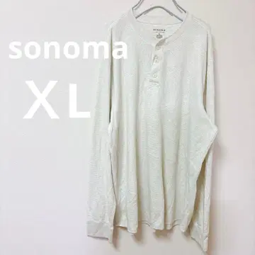 레어 sonoma [ XL ] 긴팔 티셔츠 화이트 내추럴