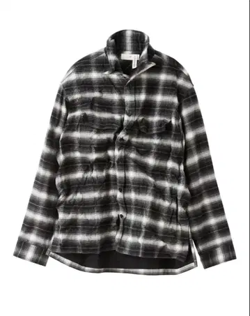 글렌 마틴스 x H&M 포일 플란넬 오버 셔츠