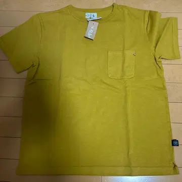 VDLC 코튼 T셔츠 머스타드 색상