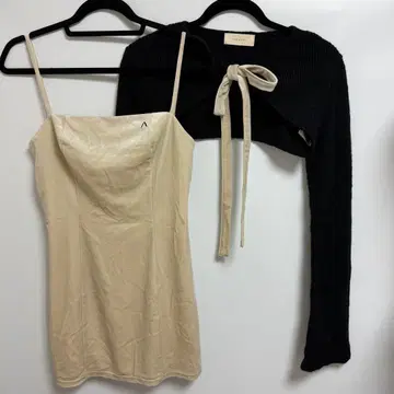 ANDMARY Anita ribbon mini dress