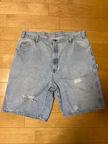 Dickies 데님 숏팬츠 라이트 블루