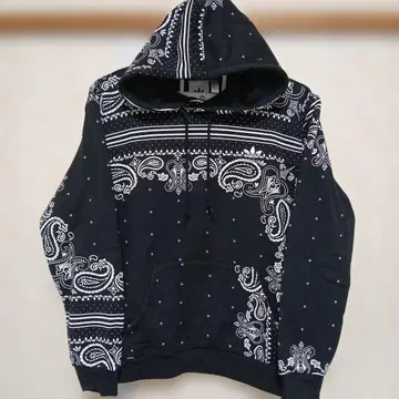 adidas 페이즐리 패턴 후드티