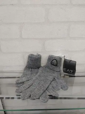 EA7 장갑 그레이 EMPORIO ARMANANI 택 포함 새상품