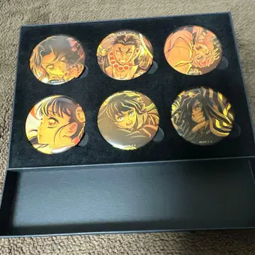 귀멸의 칼날 무한성편 제1장 키 비주얼 캔뱃지 세트 B