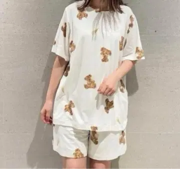 젤라또피케 곰 반팔 상하의 세트