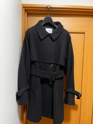 [ NICECLAUP ] F 사이즈 멀티 미들 코트 케이프 포함 코트