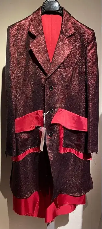 sulvam 라메 자켓 코트 22aw 새상품급 택 포함