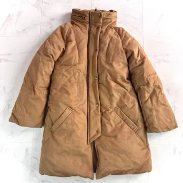 뮐러 오브 요시쿠보 캐시미어 알래스카 다운 코트 카멜 컬러 36 S