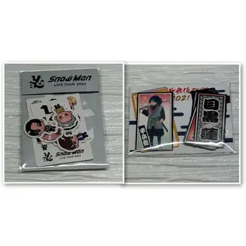 [ 24시간 이내 발송 ] SnowMan 플레이크 씰