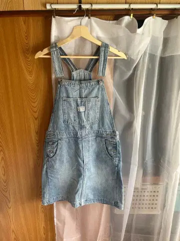 Levi's 데님 스커트 올인원