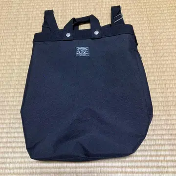 새상품급 루트 ROOTOTE 2way 백팩 토트백 버킷 블랙