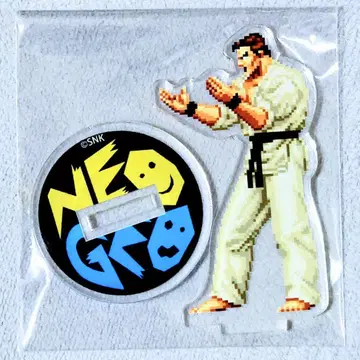 SNK KOF 아크릴 스탠드 픽셀 아크릴 스탠드 도발 타쿠마 사카자키