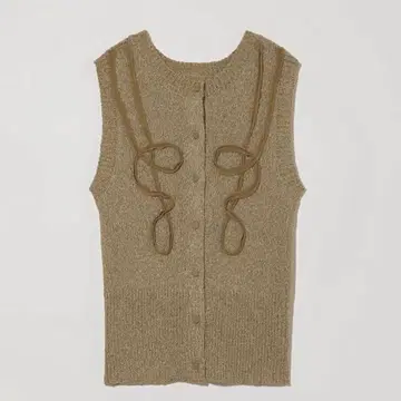 Eaphi / TAPE EMBROIDERY MIX KNIT