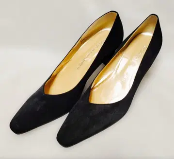 tomorrow&yesterday 블랙 스웨이드 스틸레토 24cm